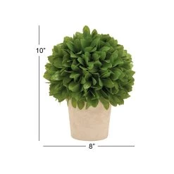 Top 10 ❤️ 10" Boxwood Topiary in Decorative Planter by Ivory and Iris 👏 -Cheap Ivory and Iris Store D302792S 5