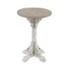 Buy 🔥 23" Gray Chinese Fir Farmhouse Accent Table by Ivory and Iris 🤩