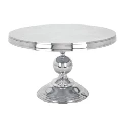 Best Pirce 👏 30" Silver Aluminum Traditional Coffee Table by Ivory and Iris ⭐