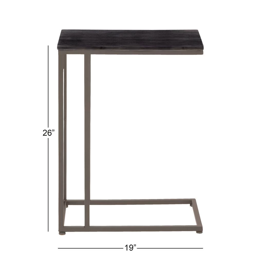 Brand new π 26" Gray Iron & Wood Contemporary Accent Table by Ivory and Iris βοΈ 5 Brand new π 26" Gray Iron & Wood Contemporary Accent Table by Ivory and Iris βοΈ - Image 5