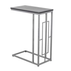 Brand new π 26" Gray Iron & Wood Contemporary Accent Table by Ivory and Iris βοΈ 11 Brand new π 26" Gray Iron & Wood Contemporary Accent Table by Ivory and Iris βοΈ -Cheap Ivory and Iris Store D305121S 4