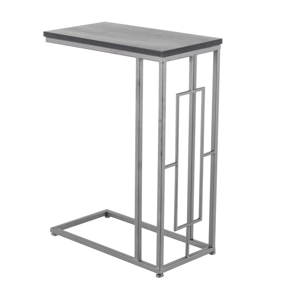 Brand new π 26" Gray Iron & Wood Contemporary Accent Table by Ivory and Iris βοΈ 6 Brand new π 26" Gray Iron & Wood Contemporary Accent Table by Ivory and Iris βοΈ - Image 6