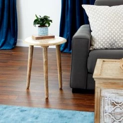 Wholesale 😀 22" Brown Mango Wood Traditional Accent Table by Ivory and Iris 🌟 -Cheap Ivory and Iris Store D305124S 6