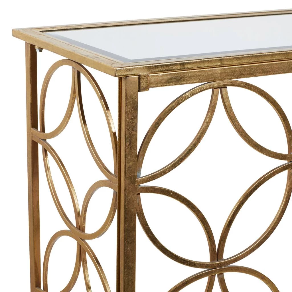 Best deal π 47" Gold Traditional Metal Console Table by Ivory and Iris π― 2 Best deal π 47" Gold Traditional Metal Console Table by Ivory and Iris π― - Image 2