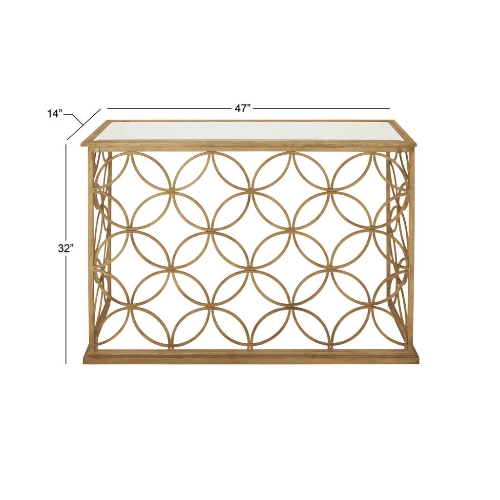 Best deal π 47" Gold Traditional Metal Console Table by Ivory and Iris π― 5 Best deal π 47" Gold Traditional Metal Console Table by Ivory and Iris π― - Image 5
