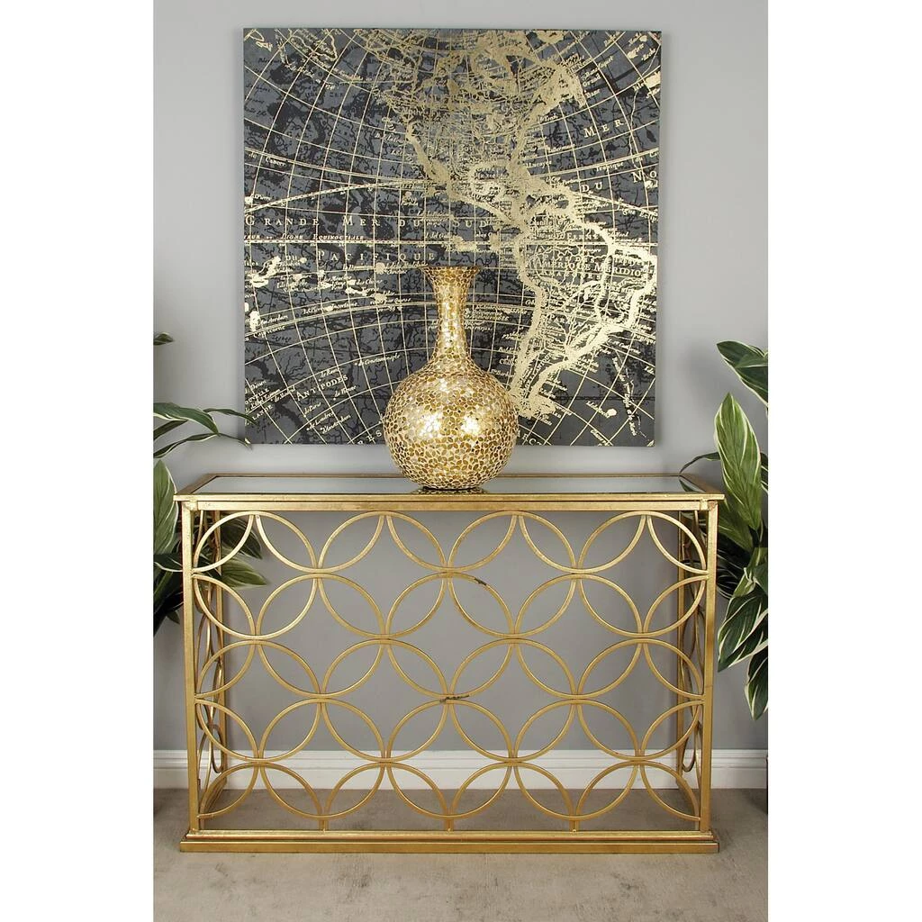 Best deal π 47" Gold Traditional Metal Console Table by Ivory and Iris π― 3 Best deal π 47" Gold Traditional Metal Console Table by Ivory and Iris π― - Image 3