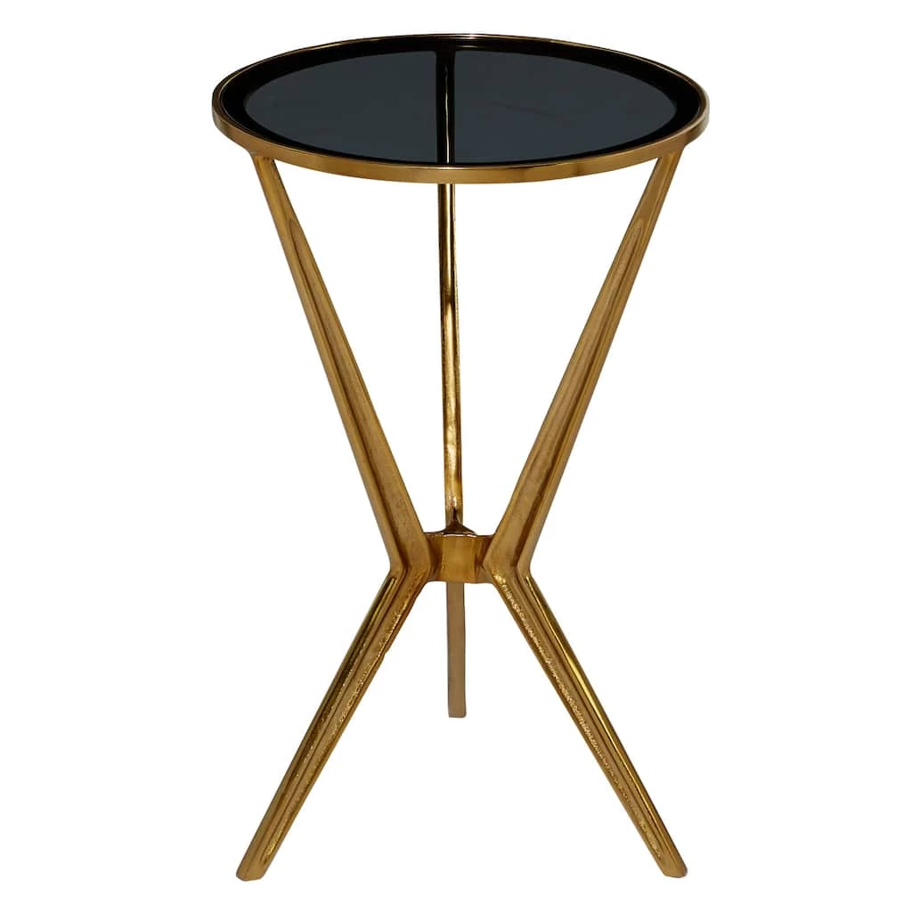 Coupon π 2ft. Gold & Black Modern Aluminum Accent Table by Ivory and Iris β 1 Coupon π 2ft. Gold & Black Modern Aluminum Accent Table by Ivory and Iris β