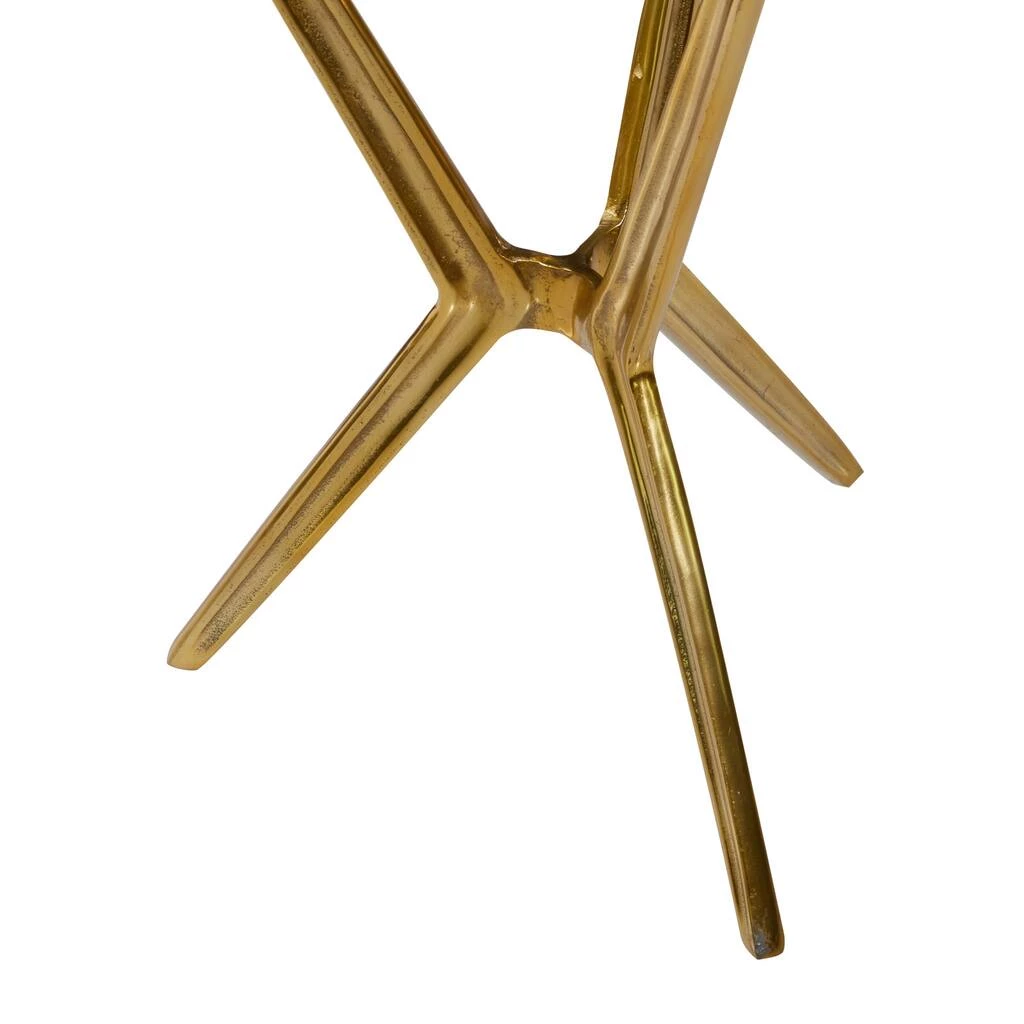 Coupon π 2ft. Gold & Black Modern Aluminum Accent Table by Ivory and Iris β 2 Coupon π 2ft. Gold & Black Modern Aluminum Accent Table by Ivory and Iris β - Image 2