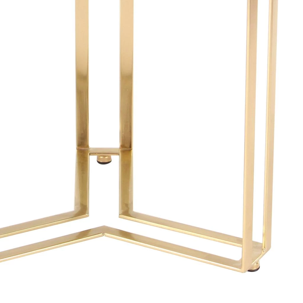 Buy π 23" Gold Iron Contemporary Accent Table by Ivory and Iris π₯° 5 Buy π 23" Gold Iron Contemporary Accent Table by Ivory and Iris π₯° - Image 5