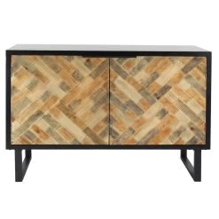 Top 10 🌟 Black, Brown & Gray Fir Wood Contemporary Cabinet by Ivory and Iris 👏