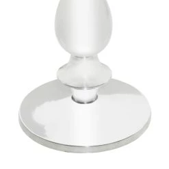 Wholesale 🎁 2ft. White Marble and Aluminum Traditional Accent Table by Ivory and Iris 🔥 -Cheap Ivory and Iris Store D305294S 5