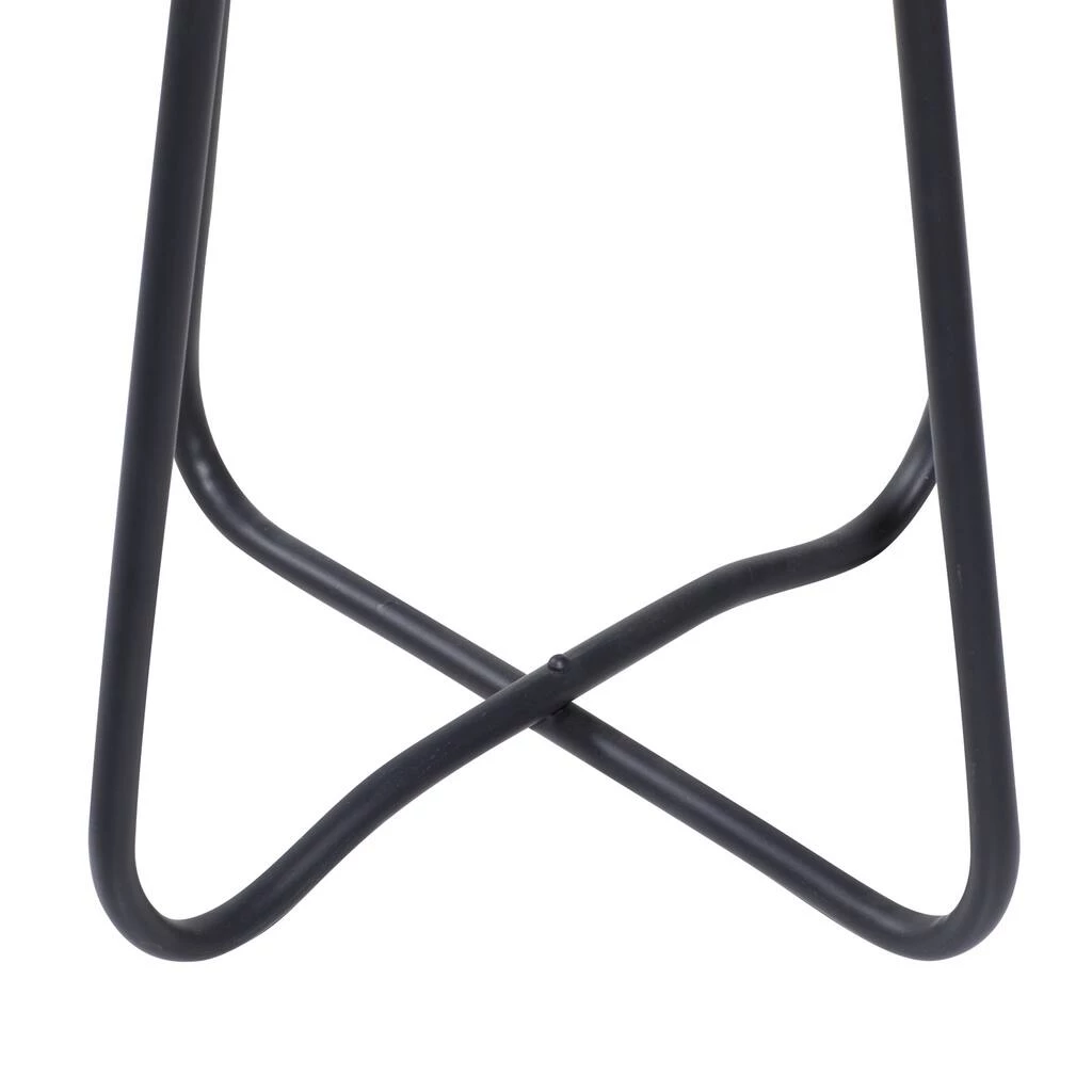 Cheapest π 23'' Black Eclectic Metal Accent Table by Ivory and Iris π 4 Cheapest π 23'' Black Eclectic Metal Accent Table by Ivory and Iris π - Image 4