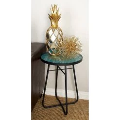Cheapest π 23'' Black Eclectic Metal Accent Table by Ivory and Iris π 13 Cheapest π 23'' Black Eclectic Metal Accent Table by Ivory and Iris π -Cheap Ivory and Iris Store D305308S 7
