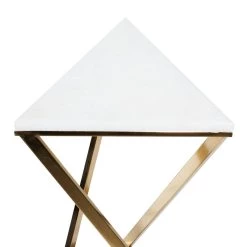 Coupon 🤩 2ft. Gold Marble Contemporary Accent Table, 2ct. by Ivory and Iris 🤩 10 Coupon 🤩 2ft. Gold Marble Contemporary Accent Table, 2ct. by Ivory and Iris 🤩 -Cheap Ivory and Iris Store D305324S 4