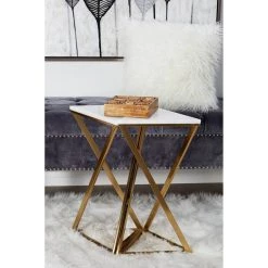 Coupon 🤩 2ft. Gold Marble Contemporary Accent Table, 2ct. by Ivory and Iris 🤩 13 Coupon 🤩 2ft. Gold Marble Contemporary Accent Table, 2ct. by Ivory and Iris 🤩 -Cheap Ivory and Iris Store D305324S 7