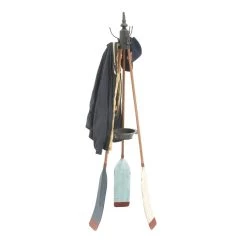 Best reviews of ✨ 69" Oar Coastal Metal 🧥 Coat Rack by Ivory and Iris 😍 -Cheap Ivory and Iris Store D305334S 2