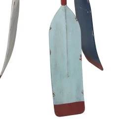 Best reviews of ✨ 69" Oar Coastal Metal 🧥 Coat Rack by Ivory and Iris 😍 -Cheap Ivory and Iris Store D305334S 3