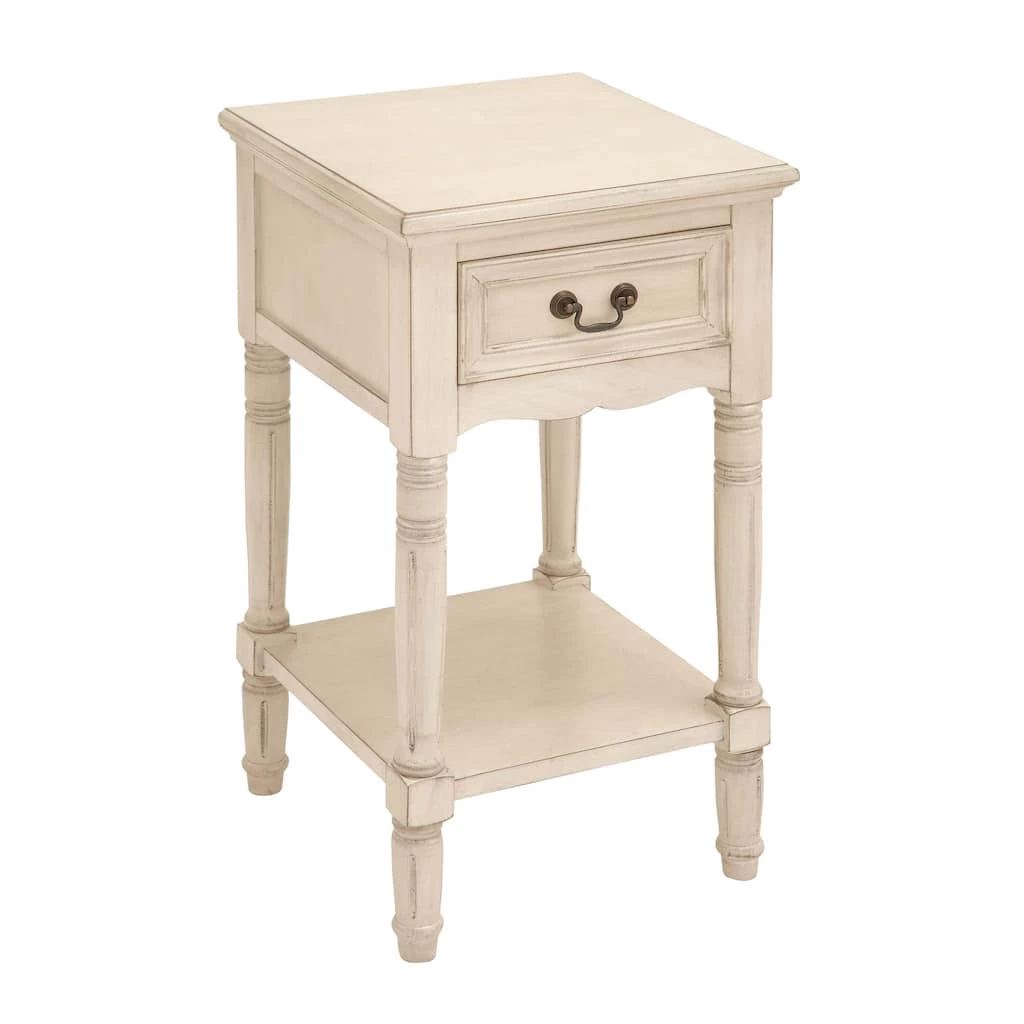 Best reviews of 𧨠2.5ft. Cream Wood Traditional Accent Table by Ivory and Iris π 1 Best reviews of 𧨠2.5ft. Cream Wood Traditional Accent Table by Ivory and Iris π