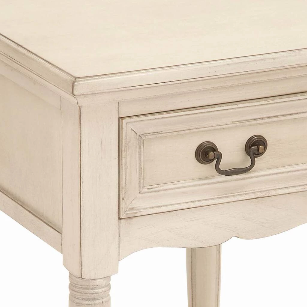 Best reviews of 𧨠2.5ft. Cream Wood Traditional Accent Table by Ivory and Iris π 3 Best reviews of 𧨠2.5ft. Cream Wood Traditional Accent Table by Ivory and Iris π - Image 3