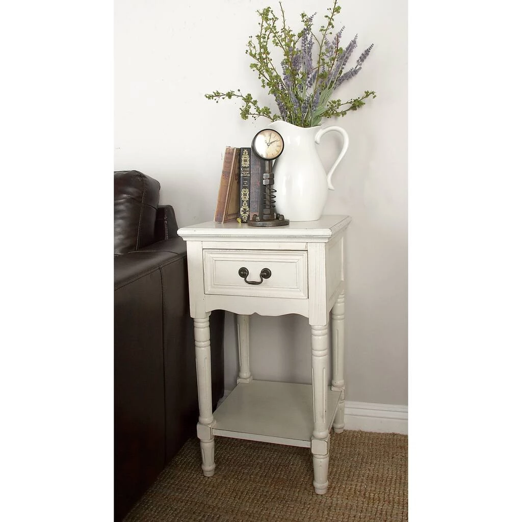 Best reviews of 𧨠2.5ft. Cream Wood Traditional Accent Table by Ivory and Iris π 5 Best reviews of 𧨠2.5ft. Cream Wood Traditional Accent Table by Ivory and Iris π - Image 5