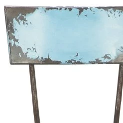 Best deal 🤩 41" Distressed Aqua & Gray Iron Vintage Bar Chair by Ivory and Iris ✔️ 13 Best deal 🤩 41" Distressed Aqua & Gray Iron Vintage Bar Chair by Ivory and Iris ✔️ -Cheap Ivory and Iris Store D305370S 6