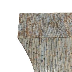 Best reviews of 🧨 19'' Mussel Shells and Wood Contemporary Accent Table by Ivory and Iris ⭐ -Cheap Ivory and Iris Store D305389S 5