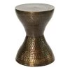 Top 10 🧨 19" Bronze Iron Industrial Accent Table by Ivory and Iris 🧨