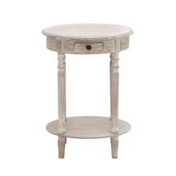 Top 10 🛒 Light Brown Wood Farmhouse Accent Table by Ivory and Iris 😍
