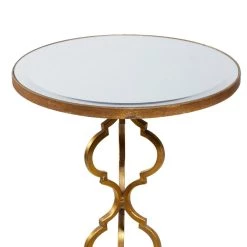 Wholesale 🔥 30" Gold Glam Metal Accent Table by Ivory and Iris 😍 -Cheap Ivory and Iris Store D305459S 5