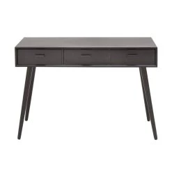 New π Black Modern Wood Console Table by Ivory and Iris β