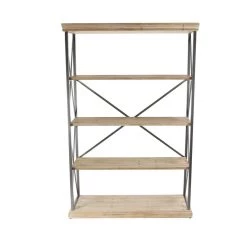 Best Sale π Brown Wood Industrial Shelving Unit by Ivory and Iris 𧨠9 Best Sale π Brown Wood Industrial Shelving Unit by Ivory and Iris 𧨠-Cheap Ivory and Iris Store D317220S 4