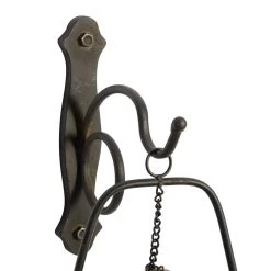 Hot Sale 💯 19'' Bronze Iron Rustic Candle Wall Sconce by Ivory and Iris ⌛ -Cheap Ivory and Iris Store D329703S 4