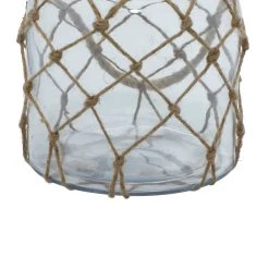 Budget 😀 8" Glass Coastal Candle Holder Lantern by Ivory and Iris 😀 -Cheap Ivory and Iris Store D329713S 5