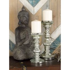 Outlet 🤩 Silver Metal Traditional Candle Holder Set, 2ct. by Ivory and Iris 🥰 9 Outlet 🤩 Silver Metal Traditional Candle Holder Set, 2ct. by Ivory and Iris 🥰 -Cheap Ivory and Iris Store D329717S 6