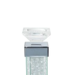 Best deal 🛒 15'' Gray Glass Glam Candlestick Holder by Ivory and Iris 💯 -Cheap Ivory and Iris Store D329732S 4