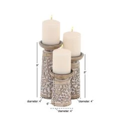 Best reviews of ✨ Brown Mango Wood Natural Candle Holder Set, 3ct. by Ivory and Iris 😀 -Cheap Ivory and Iris Store D329742S 7