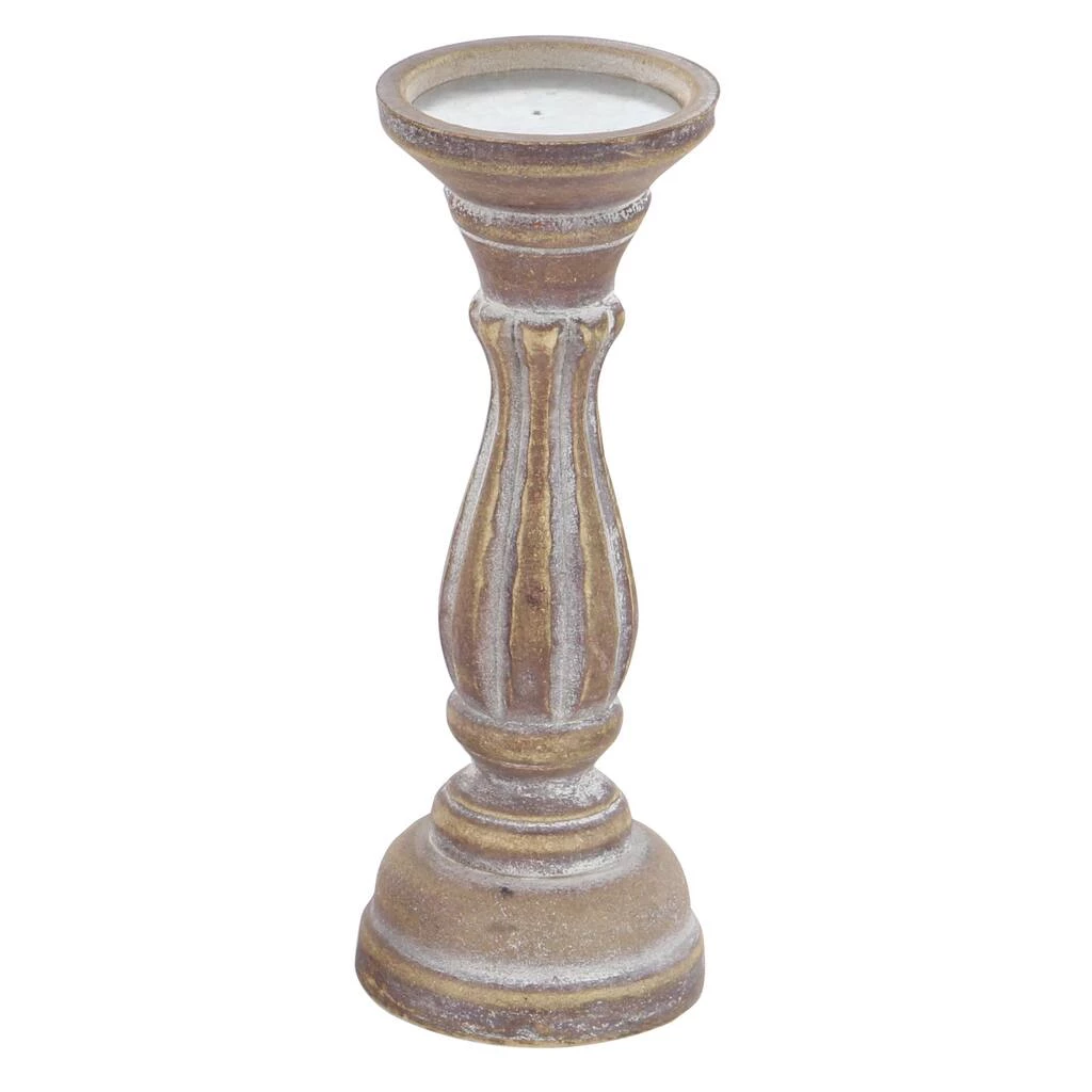 Wholesale π Brown Wood Traditional Candle Holder Set by Ivory and Iris π₯ 3 Wholesale π Brown Wood Traditional Candle Holder Set by Ivory and Iris π₯ - Image 3