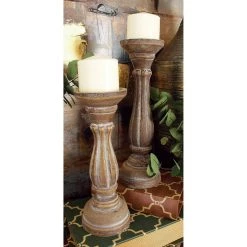 Wholesale π Brown Wood Traditional Candle Holder Set by Ivory and Iris π₯ 16 Wholesale π Brown Wood Traditional Candle Holder Set by Ivory and Iris π₯ -Cheap Ivory and Iris Store D329754S 8