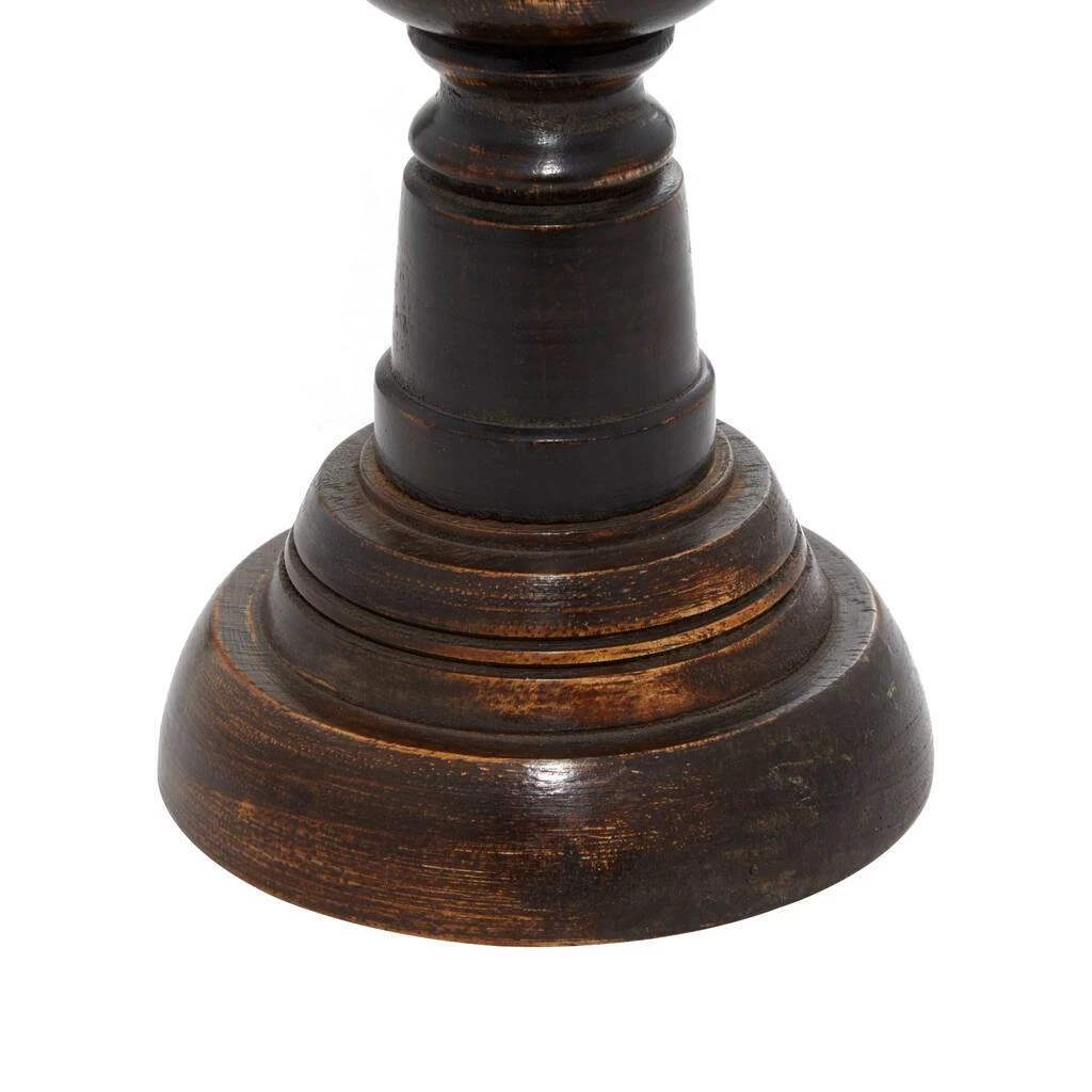 Best Pirce π― Black Mango Wood Farmhouse Candle Holder Set, 3ct. by Ivory and Iris π 5 Best Pirce π― Black Mango Wood Farmhouse Candle Holder Set, 3ct. by Ivory and Iris π - Image 5