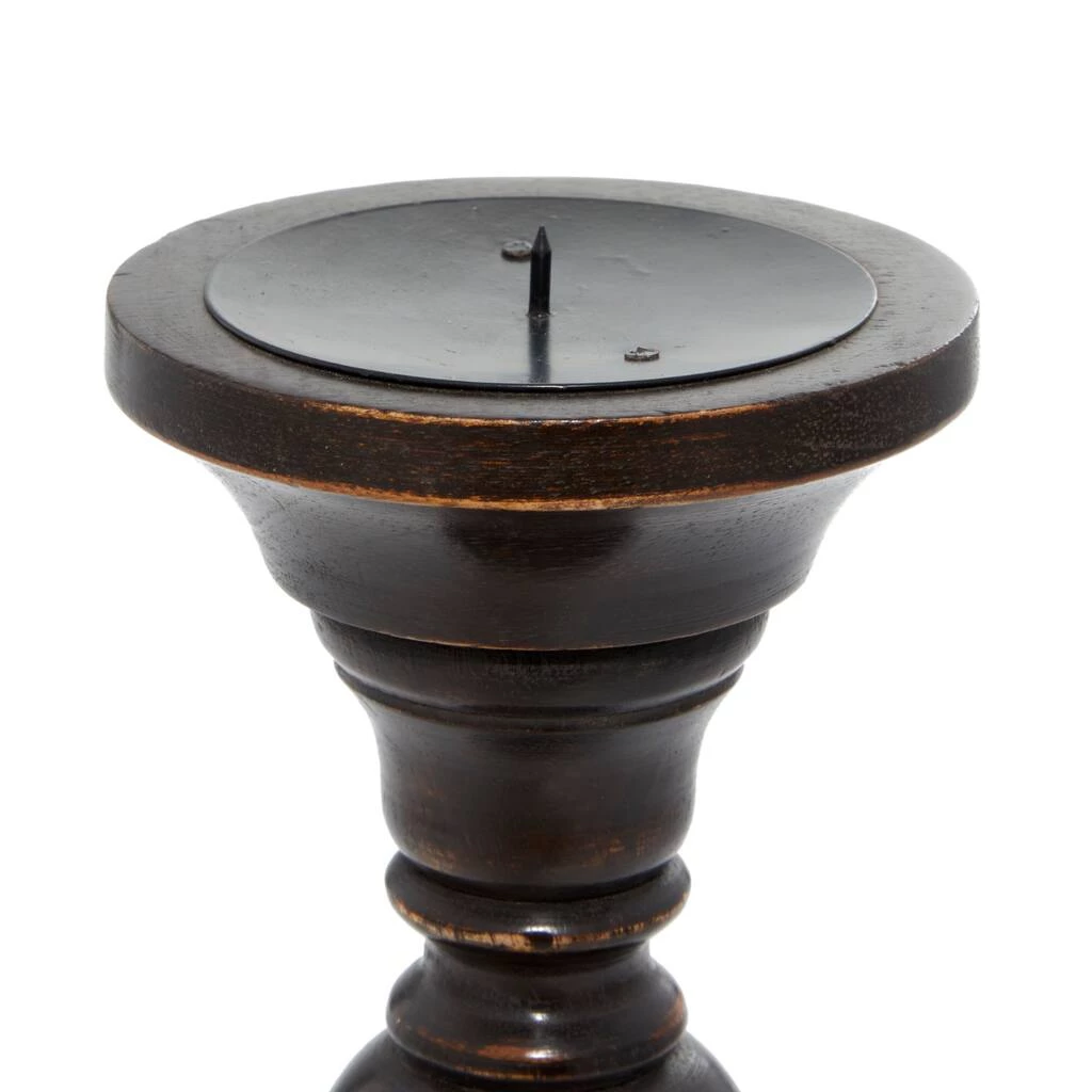 Best Pirce π― Black Mango Wood Farmhouse Candle Holder Set, 3ct. by Ivory and Iris π 6 Best Pirce π― Black Mango Wood Farmhouse Candle Holder Set, 3ct. by Ivory and Iris π - Image 6