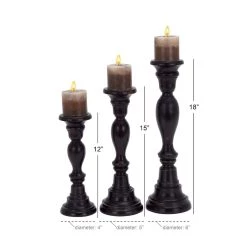 Best Pirce π― Black Mango Wood Farmhouse Candle Holder Set, 3ct. by Ivory and Iris π 14 Best Pirce π― Black Mango Wood Farmhouse Candle Holder Set, 3ct. by Ivory and Iris π -Cheap Ivory and Iris Store D329762S 8