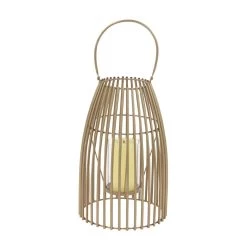 Wholesale 🥰 16" Gold Iron Contemporary Candle Holder Lantern by Ivory and Iris 🤩