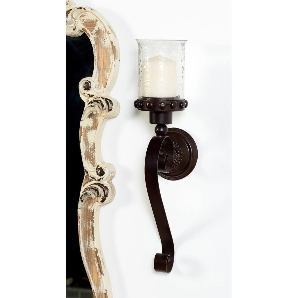 Deals π€© 20" Brown Iron Traditional Candle Wall Sconce by Ivory and Iris π 8 Deals π€© 20" Brown Iron Traditional Candle Wall Sconce by Ivory and Iris π - Image 8