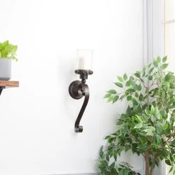 Deals π€© 20" Brown Iron Traditional Candle Wall Sconce by Ivory and Iris π 17 Deals π€© 20" Brown Iron Traditional Candle Wall Sconce by Ivory and Iris π -Cheap Ivory and Iris Store D329850S 9