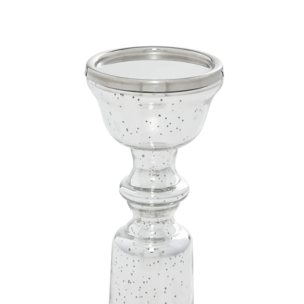Cheap π€© Silver Mercury Glass Traditional Candle Holder Set, 2ct. by Ivory and Iris π 3 Cheap π€© Silver Mercury Glass Traditional Candle Holder Set, 2ct. by Ivory and Iris π - Image 3