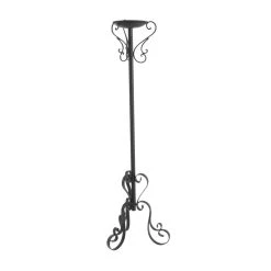 Best Sale ⌛ Black Metal Traditional Candle Holder Set, 32", 39" & 47" by Ivory and Iris 🌟 -Cheap Ivory and Iris Store D329900S 4