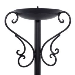 Best Sale ⌛ Black Metal Traditional Candle Holder Set, 32", 39" & 47" by Ivory and Iris 🌟 -Cheap Ivory and Iris Store D329900S 8