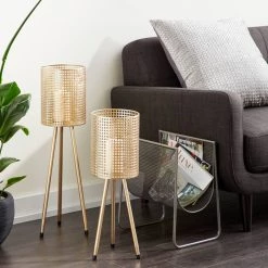 Best Pirce 💯 Gold Metal Industrial Lantern with Legs Set by Ivory and Iris ❤️ 12 Best Pirce 💯 Gold Metal Industrial Lantern with Legs Set by Ivory and Iris ❤️ -Cheap Ivory and Iris Store D329906S 5