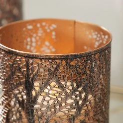 Budget ✨ Set of 3 Metal Eclectic Lantern, 6", 9", 12 by Ivory and Iris 🎁 -Cheap Ivory and Iris Store D329907S 8