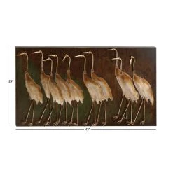 Deals 🔔 Brown Birds Iron Coastal Wall Decor by Ivory and Iris ⭐ -Cheap Ivory and Iris Store D352623S 7